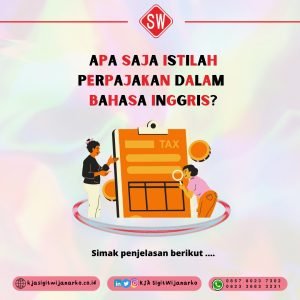 Istilah Perpajakan dalam Bahasa Inggris